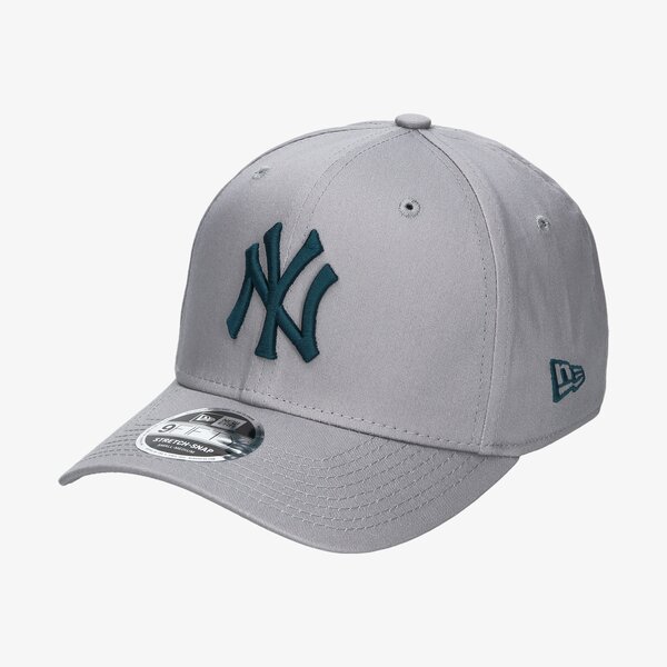 Vīriešu cepure ar nagu NEW ERA CEPURE ESSENTIAL 9FIFTY STRETCH NYY GREY NEW YORK YA 12285381 krāsa pelēka