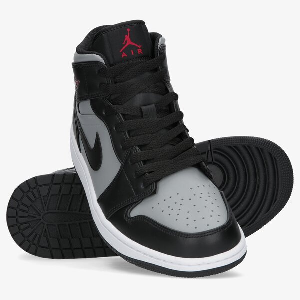 Sporta apavi vīriešiem AIR JORDAN 1 MID  554724-096 krāsa pelēka
