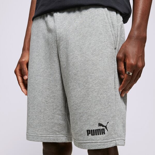 Vīriešu šorti PUMA ŠORTI ESS SHORTS 10" 58670903 krāsa pelēka