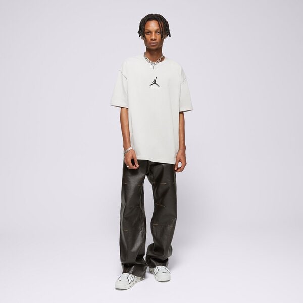 Vīriešu t krekli NIKE T-SHIRT BKN M NK CTS STMT JDN SS TEE NBA hf5428-014 krāsa pelēka