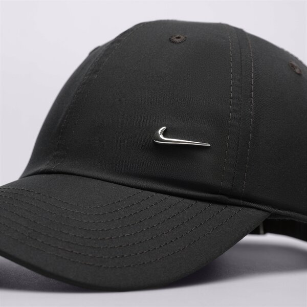 Sieviešu cepure ar nagu NIKE CEPURE U NK DF CLUB CAP U CB MTSWSH fb5372-010 krāsa melna