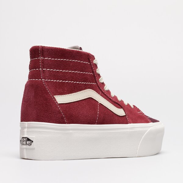 Sporta apavi sievietēm VANS UA SK8-HI TAPERED STACKFORM vn0a7q5ptwp1 krāsa sarkana