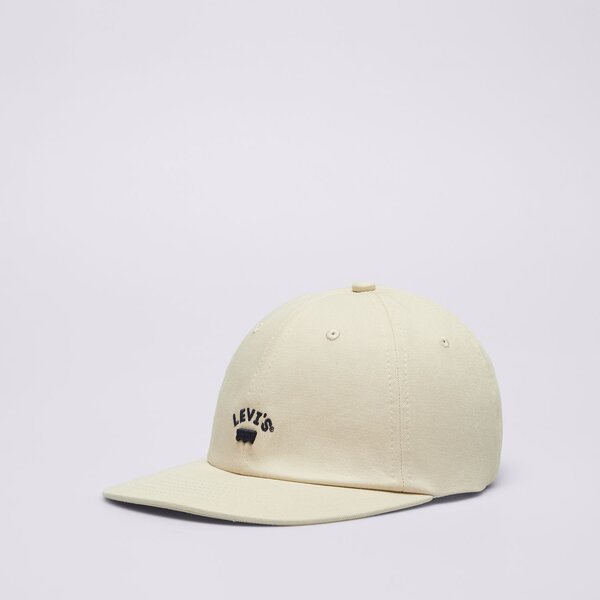 Sieviešu cepure ar nagu LEVI'S CEPURE LAZY GIRL LOGO CAP  000ag-0002 krāsa bēša