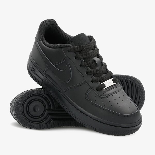 Sporta apavi bērniem NIKE AIR FORCE 1 (GS)  314192-009 krāsa melna