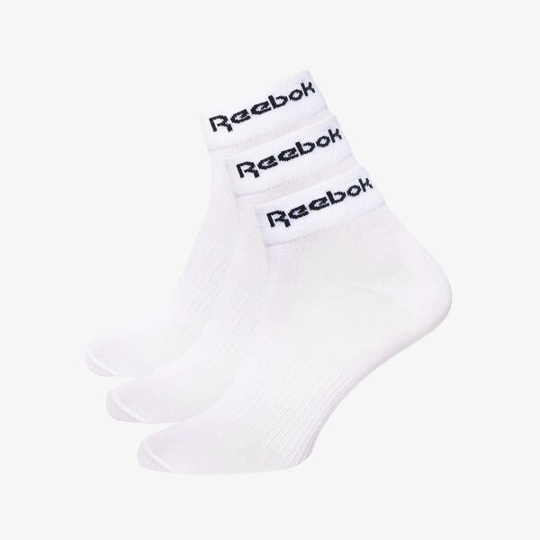 Sieviešu zeķes REEBOK ZEĶES ACT CORE ANKLE SOCK 3P gh8167 krāsa balta