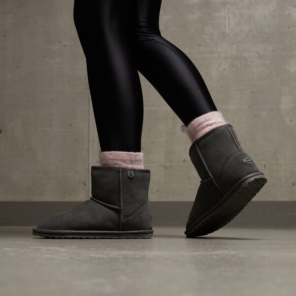 Casual bērniem EMU AUSTRALIA WALLABY MINI TEENS t10103chacoral krāsa pelēka