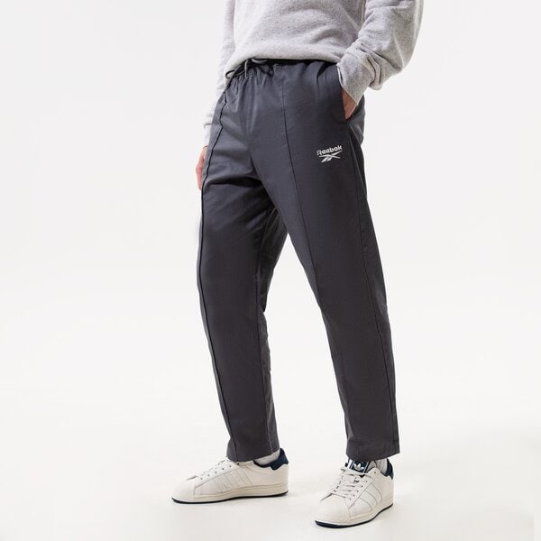 Vīriešu bikses REEBOK BIKSES CLASSIC WARDROBE TWILL PANTS hs0821 krāsa melna