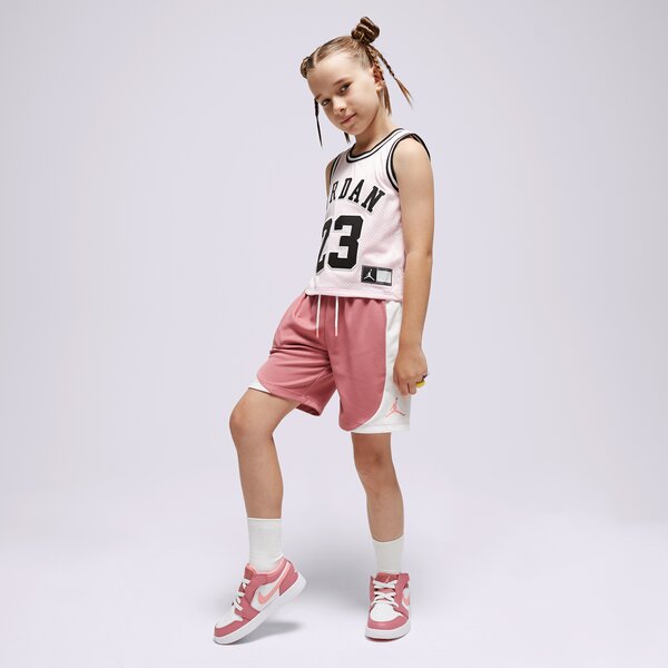 Bērnu šorti un kleitas JORDAN ŠORTI JUMPMAN LIFE SPORT SHORT GIRL 45b486p9i krāsa rozā