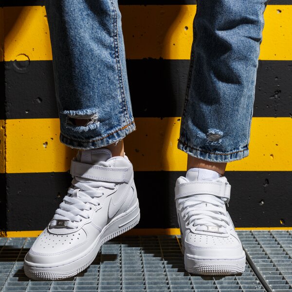 Sporta apavi bērniem NIKE AIR FORCE 1 MID  dh2933-111 krāsa balta