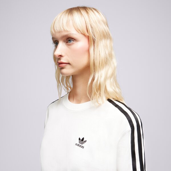 Krekli sievietēm ADIDAS T SHIRT 3 STRIPES ik4050 krāsa balta