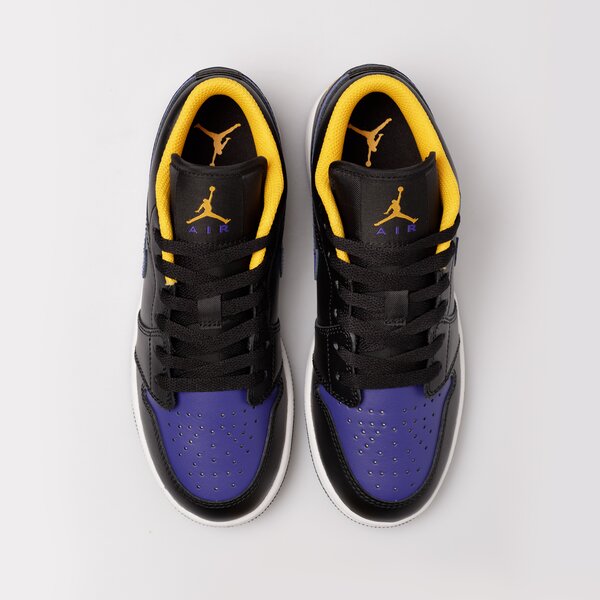 Sporta apavi bērniem AIR JORDAN 1 LOW BG  553560-075 krāsa melna