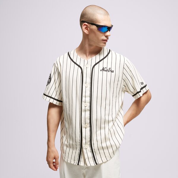 Vīriešu t krekli NEW ERA T-SHIRT NE PINSTRIPE JERSEY NONE 60416415 krāsa balta