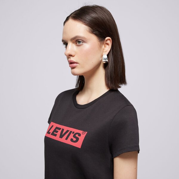 Krekli sievietēm LEVI'S T-SHIRT THE PERFECT TEE 17369-1506 krāsa melna