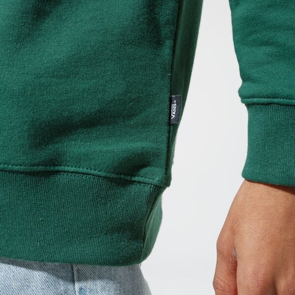 Vīriešu džemperis VANS DŽEMPERIS VANS CLASSIC CREW II vn0a456aeei1 krāsa zaļa