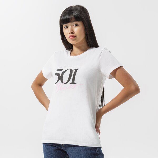 Krekli sievietēm LEVI'S T-SHIRT THE PERFECT TEE 17369-1921 krāsa balta