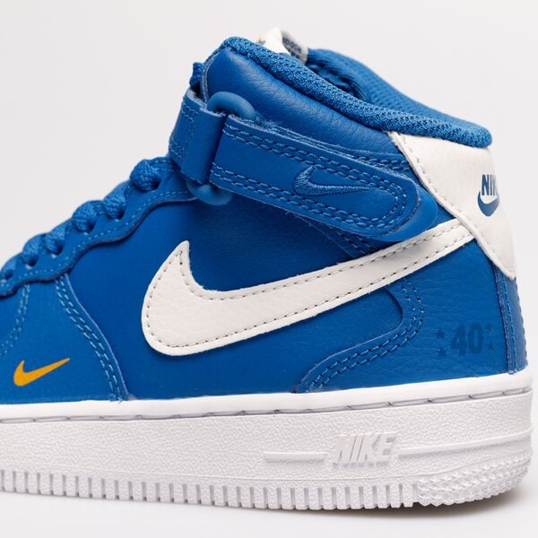 Sporta apavi bērniem NIKE AIR FORCE 1 MID SE  fj2895-400 krāsa zila