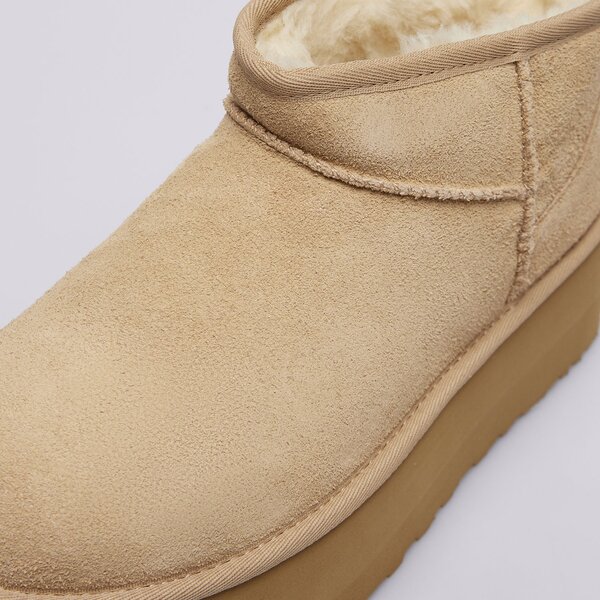 Casual sievietēm UGG CLASSIC ULTRA MINI PLATFORM 1135092-san krāsa bēša