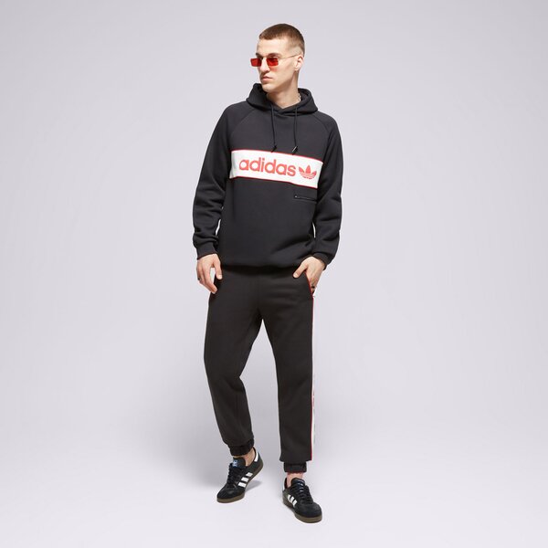 Vīriešu džemperis ADIDAS  DŽEMPERIS AR KAPUCI  NY HOODIE is5733 krāsa melna