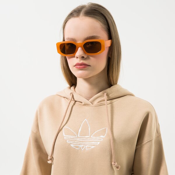 Sieviešu džemperis ADIDAS  DŽEMPERIS AR KAPUCI  GRAPHIC HOODIE hm1637 krāsa bēša
