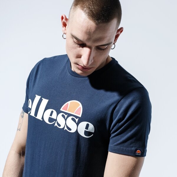 Vīriešu t krekli ELLESSE T-SHIRT SL PRADO NAVY shc07405429 krāsa tumši zila