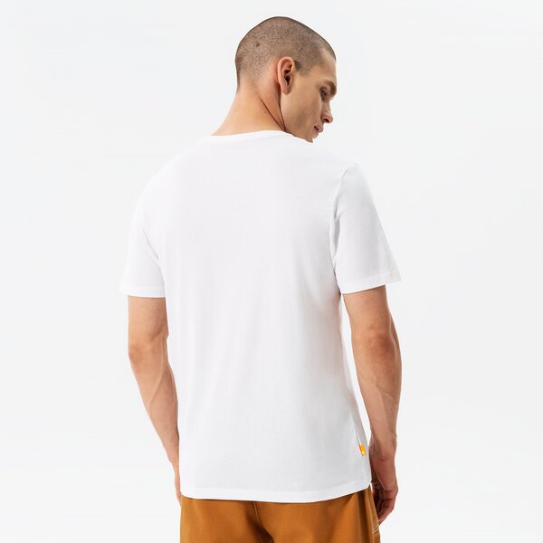 Vīriešu t krekli TIMBERLAND T-SHIRT STACK LOGO WHITE/ANTIQUE BRONZE tb0a5zh1dh11 krāsa balta