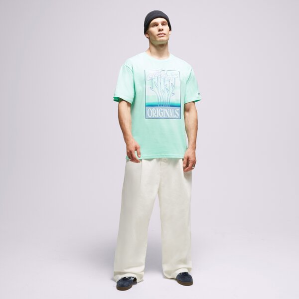 Vīriešu t krekli ADIDAS T-SHIRT HC2110 hc2110 krāsa zaļa