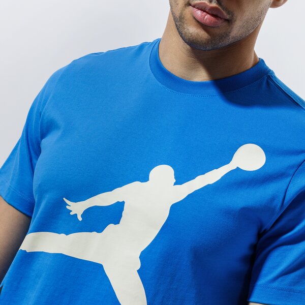 Vīriešu t krekli JORDAN T-SHIRT JUMPMAN AIR HBR cv3425-403 krāsa zila