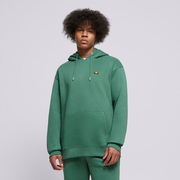 Vīriešu džemperis ELLESSE  DŽEMPERIS AR KAPUCI  VARON OH HOODY GREEN smg22037503 krāsa zaļa