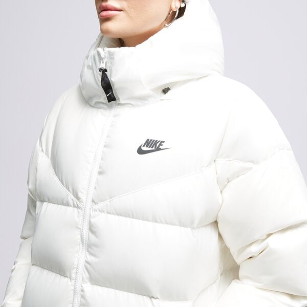 Sieviešu ziemas jaka NIKE MĒTELIS W NSW TF CITY HD PARKA dh4081-100 krāsa balta