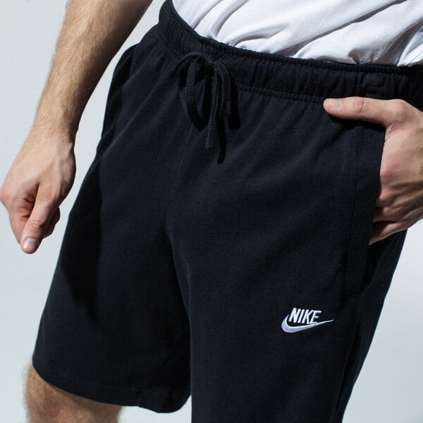 Vīriešu šorti NIKE ŠORTI NIKE SPORTSWEAR CLUB FLEECE SHORTS bv2772-010 krāsa melna