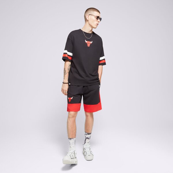 Vīriešu šorti NEW ERA ŠORTI NBA COLOUR BLOCK SHORT BULLS CHICAGO BULLS 60416373 krāsa melna