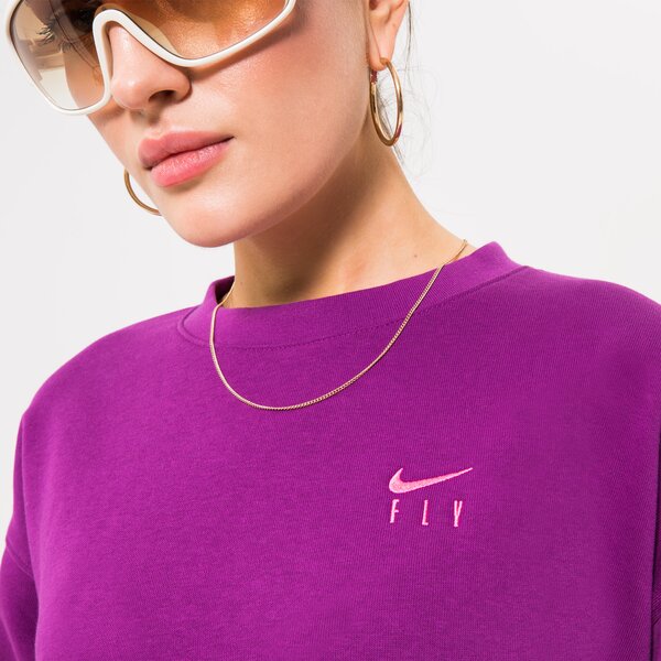 Sieviešu džemperis NIKE DŽEMPERIS W NK DF SI CREWNECK NBA dq6817-503 krāsa violeta