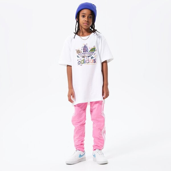 Bērnu bikses ADIDAS BIKSES SST TRACK PANTS GIRL hk0329 krāsa rozā