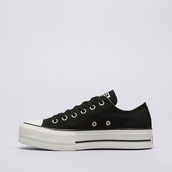 Sporta apavi sievietēm CONVERSE CHUCK TAYLOR ALL STAR LIFT CANVAS LOW TOP  560250c krāsa melna