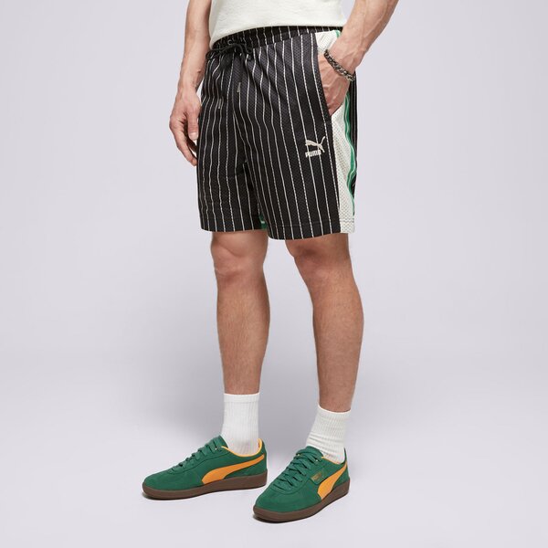 Vīriešu šorti PUMA ŠORTI T7 FOR THE FANBASE MESH SHORTS 62439401 krāsa melna