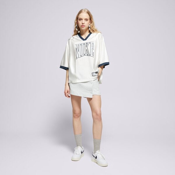 Krekli sievietēm NIKE T-SHIRT W NSW STREET SS GX JRSY TOP hj0280-133 krāsa krēmīga