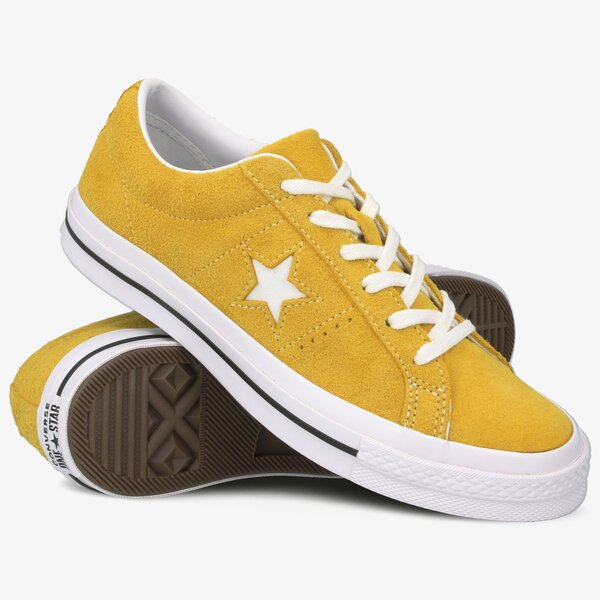 Sporta apavi sievietēm CONVERSE ONE STAR 165033c krāsa dzeltena