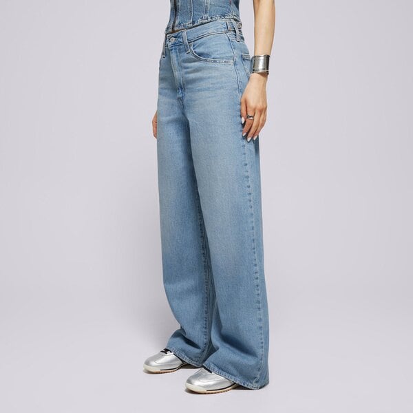 Sieviešu bikses LEVI'S BIKSES CINCH BAGGY 001up-0000 krāsa zila