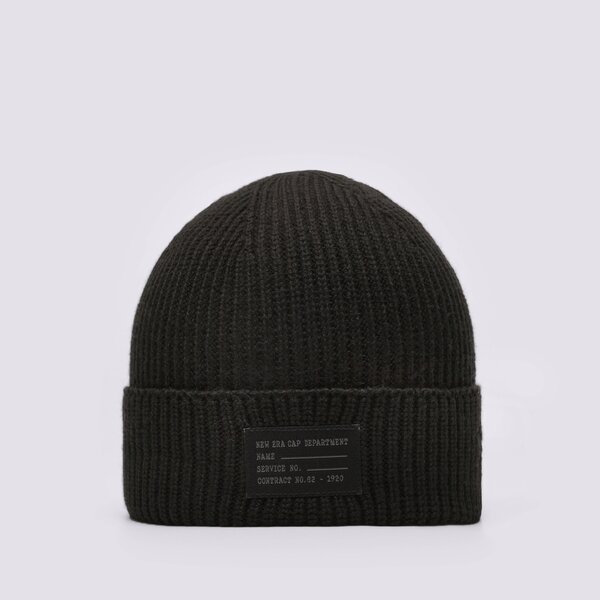 Vīriešu ziemas cepure NEW ERA CEPURE WOOL MIX WATCH BEANIE NEW ERA BLK 60285122 krāsa melna
