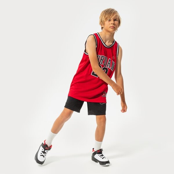T krekli bērniem JORDAN T-SHIRT JORDAN 23 JERSEY B 95a773-r78 krāsa sarkana