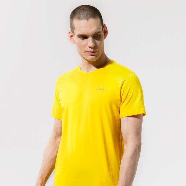 Vīriešu t krekli CONFRONT T-SHIRT BIG LOGOTEE YLW cf121tsm98001 krāsa dzeltena