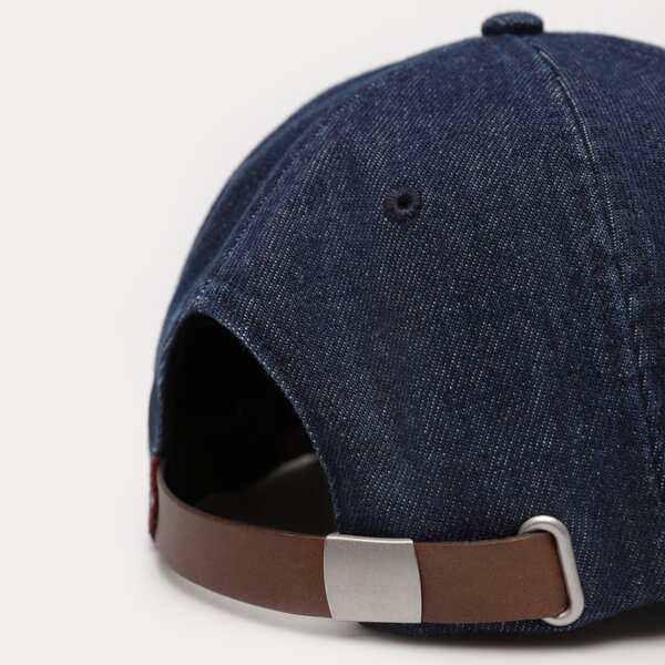 Sieviešu cepure ar nagu LEVI'S CEPURE ESSENTIAL CAP d75890004 krāsa zila