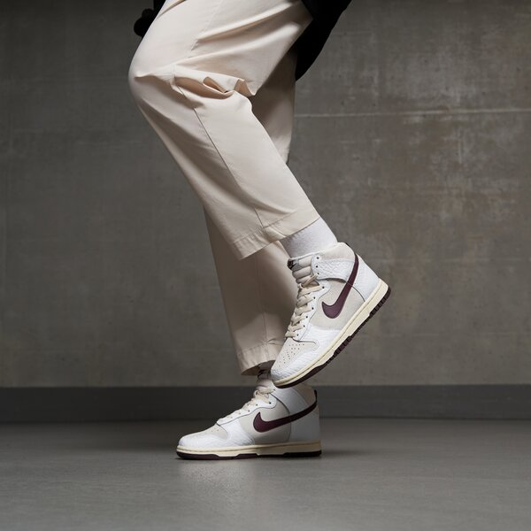 Sporta apavi sievietēm NIKE DUNK HIGH  fb8482-100 krāsa balta