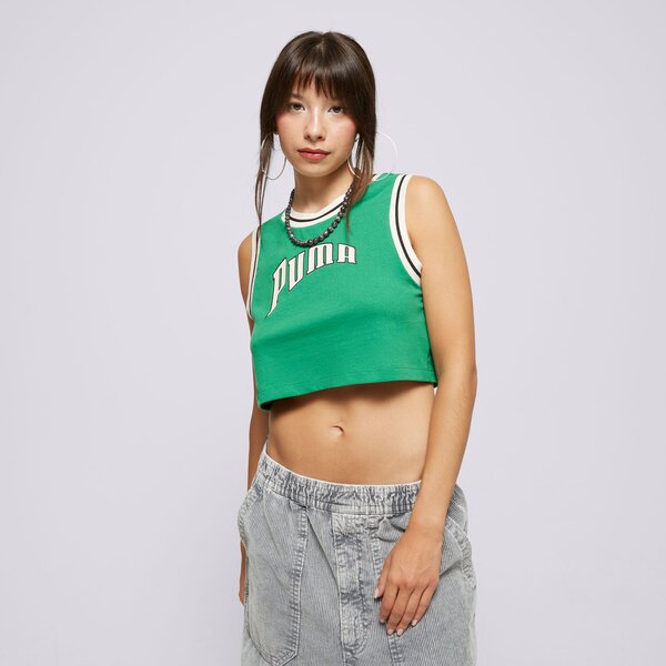 Krekli sievietēm PUMA T-KREKLS GRAPHIC CROPPED 62502486 krāsa zaļa