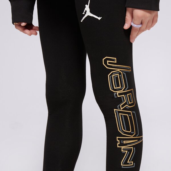 Bērnu bikses JORDAN LEGGINGS TAKE FLIGHT LEGGING 45c803-023 krāsa melna