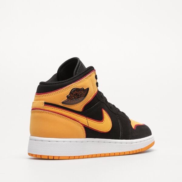 Sporta apavi bērniem AIR JORDAN 1 MID SE fj4924-008 krāsa oranža