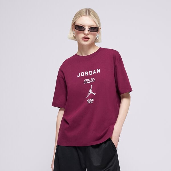 Krekli sievietēm T SHIRT W JORDAN SS GF GFX TEE JQC fz0617-610 krāsa bordo