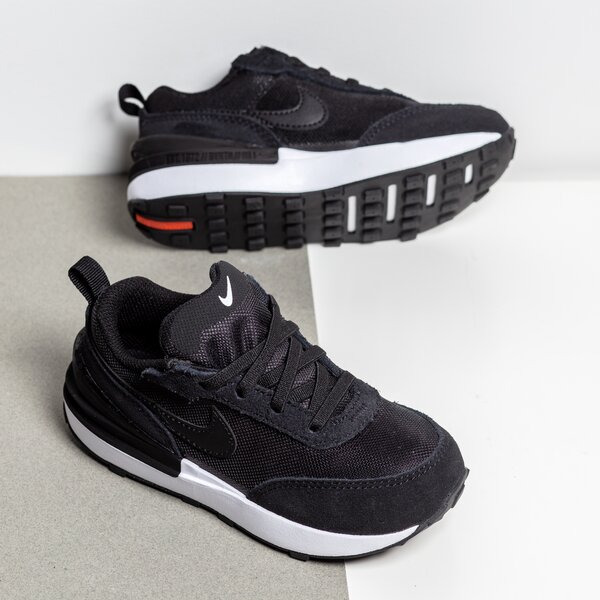 Sporta apavi bērniem NIKE WAFFLE ONE (TD) dc0479-001 krāsa melna