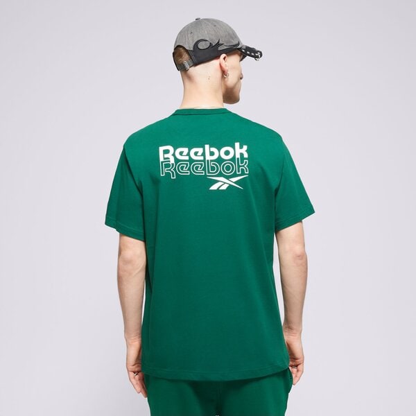 Vīriešu t krekli REEBOK T SHIRT RI PROP OF RBK GFX SS 100076384 krāsa zaļa