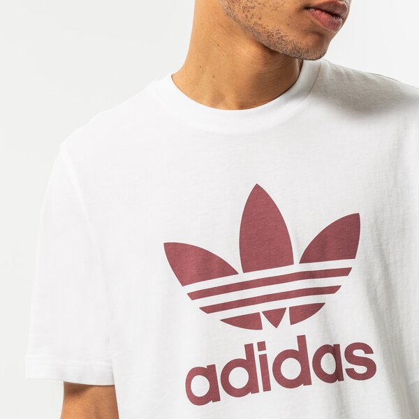 Vīriešu t krekli ADIDAS T-SHIRT TREFOIL he9514 krāsa balta